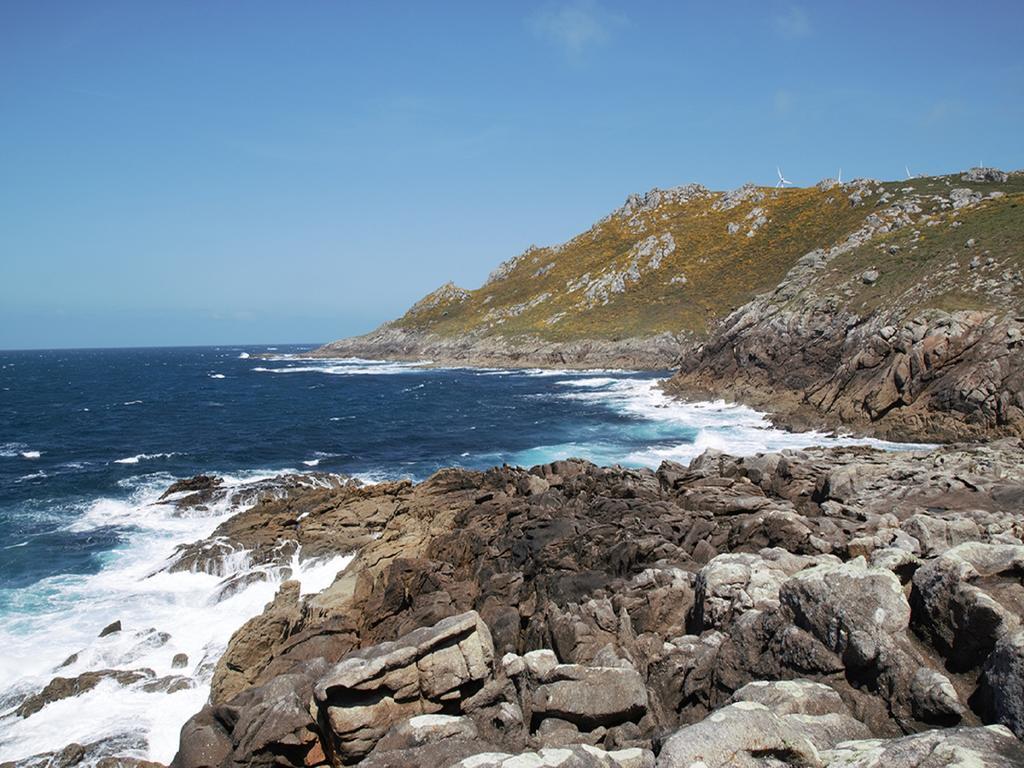 Apartamentos Turisticos Playa De Osmo Corme ภายนอก รูปภาพ